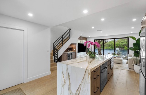 Deerfield Beach House | Modern Zen 2-2.5 Direct Intracoastal townhome blocks from the Beach in Deerfield