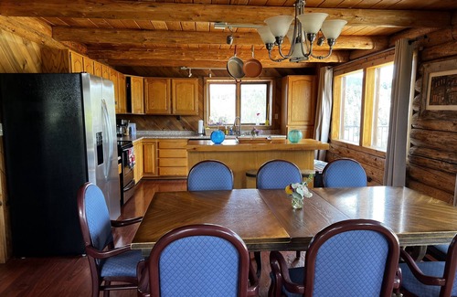 Butte House | Montana Log Home on Private Acreage with Mountain Views