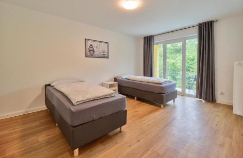 Ehrang-Quint Apartment | Monteurwohnungen in Trier - Parkplatz - Einzelbetten - Waschmaschine und Trockner