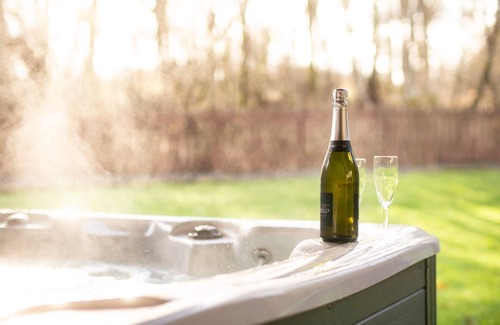 Ascog Ski Chalet | Montrose Lodge with private hot tub and sauna