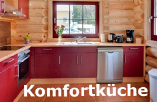 Ueckeritz Apartment | Moose House - Finnish Log House & Round Log House
