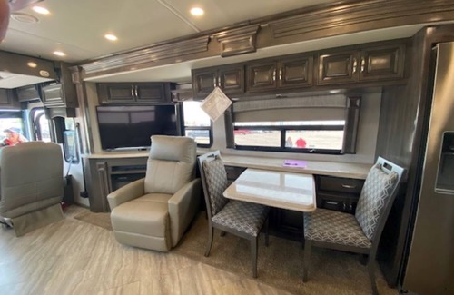 Polson House | Motorcoach in QUIET, private meadow in the Mission Mountains for rent