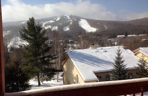 West Dover Condo | Mount Snow Condo at Snow Mountain Village; Great Views, Free shuttle, Pool.