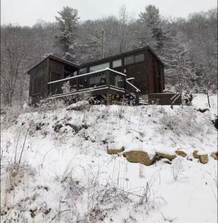 Vilas House | Mountain High Aster a tranquil tiny home nestled high in the mountains near Boone, NC
