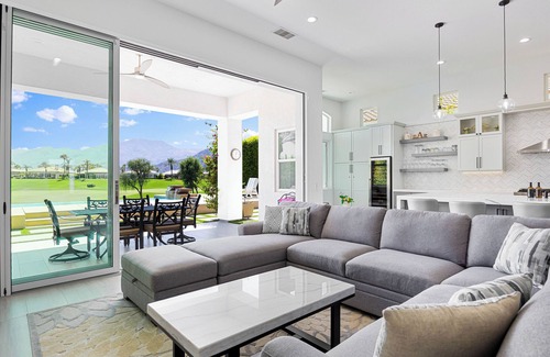 La Quinta House | Mountain View Oasis | Pool, Spa, Golf, Tennis, BBQ!