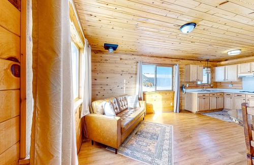 Colorado Springs House | Mountain-view retreat on 1,800-acre ranch with animals, firepit, games, & deck