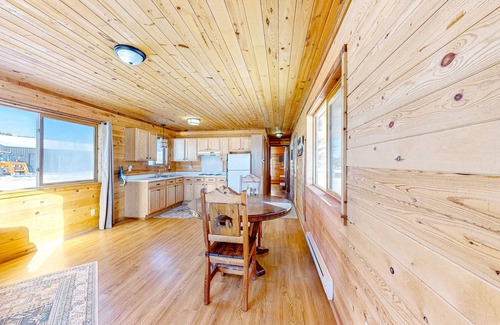 Colorado Springs House | Mountain-view retreat on 1,800-acre ranch with animals, firepit, games, & deck