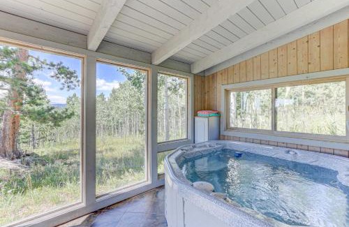Black Hawk House | Mountain Views and Hot Tub Airy Forest Escape!