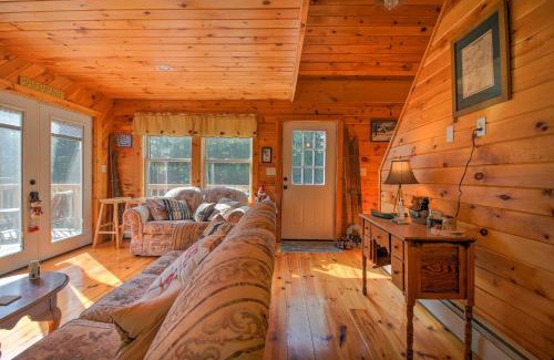 Wardsboro House | Mt Snow Home with Privacy Hot Tub Firepit