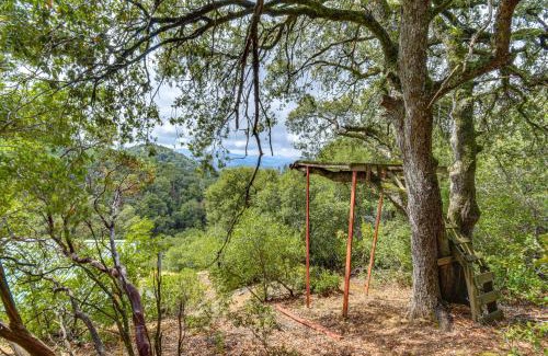 Coulterville House | Mtn-View Coulter Escape with Rustic Tree Lookout