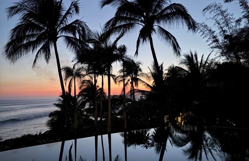 Punta de Mita Cottage | Artist Cliffside Home with private beach access and cabana and two cats.