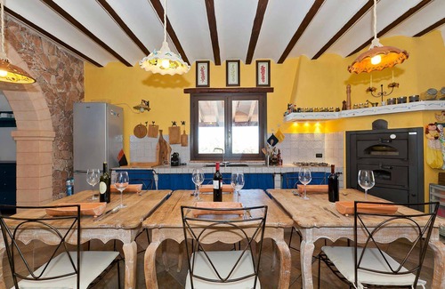 Castellammare del Golfo Villa | My Rental Homes - Villa Ophelia, surrounded by lush vegetation with swimming pool