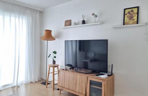 Pyeongtaek Apartment | N-Stay#CozySpace#Pyeongtaek Station#Bus Terminal#K6 Humphreys#Samsung