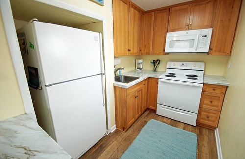 Nags Head Condo | N5615- Oceanfront Condo! 2 BRs, 1.5 baths, Oceanfront Gazebo and sun decks!