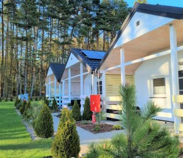 Ustka Ski Chalet | Nadmorska Przystan Domki - Basen, sala zabaw, rowery, animacje