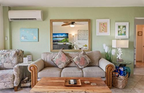 Kihei Apartment | Nani Kai Hale 403- Top floor 1 bedroom with AC & partial ocean view