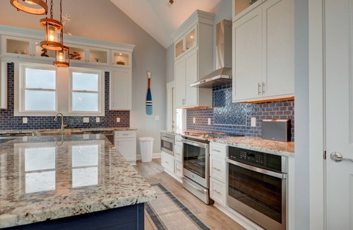 Sneads Ferry House | Nautical Pointe - OV 7 BR + Bunk Room - Pool/Hot Tub/Elevator/Theater/Boat Ramp