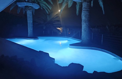 Maladroscia Villa | Nea Villa, for 11 people, swimming pool, panoramic terrace, 70 mt from the beach