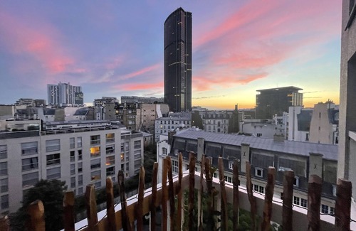 Montparnasse Apartment | Near Saint-Germain des Prés (Luxembourg) flat with large balcony, clim and view