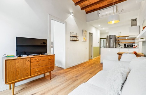Hostafrancs Apartment | Nestled in the vibrant heart of Barcelona, just a stone's throw away from Plaza Espanya