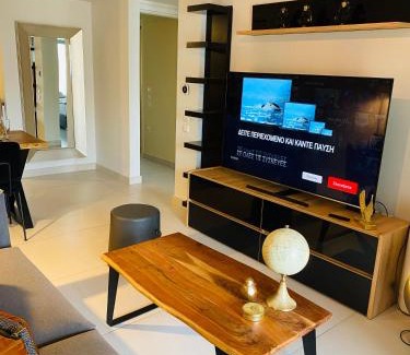 Kallithea Apartment | NEW 2BD APRT with SHARED ROOFTOP POOL
