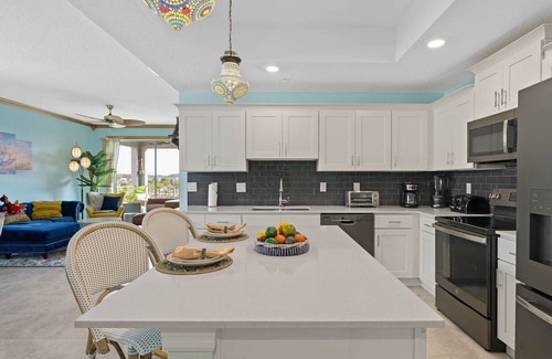 Kissimmee Condo | NEW 3BR Aladdin & Princess Jasmine Moroccan Luxe Suite Baby Friendly Near Disney