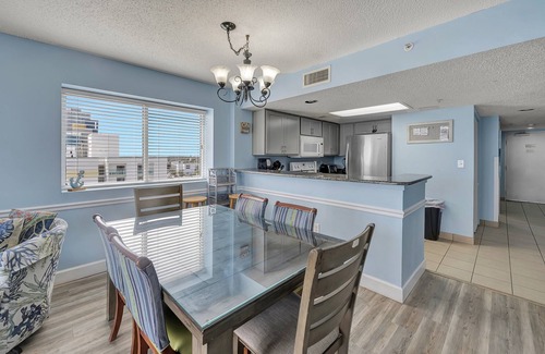 Myrtle Beach Condo | New 3BR King Suite with Direct Oceanfront End Unit