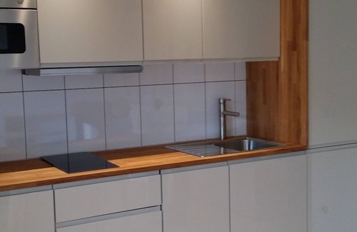 Mouxy Apartment | New Aix-les-Bains: Studio nine, facing south, with terrace.