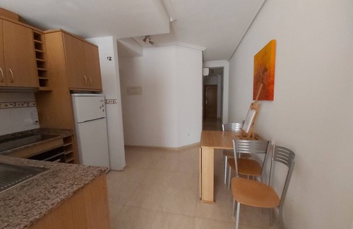 Torrevieja Apartment | New apt, 3 persons, Air Conditioned, 2 min coves, Paseo and Playa del Cura