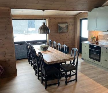 Fidjeland House | New cabin with sauna near the slopes in Sirdal