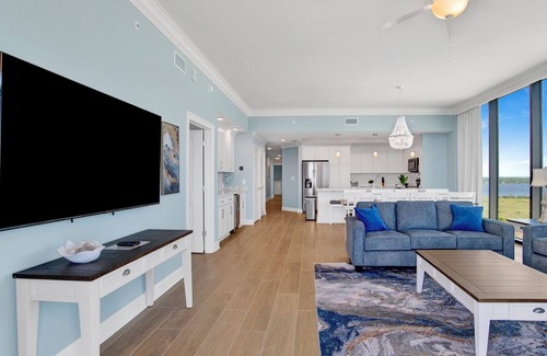 Gulf Shores Condo | New Complex! BeachFront! Lazy River-Waterslide-Hot Tub Price Drop Thru December