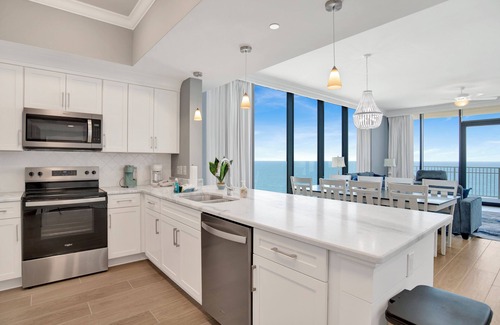 Gulf Shores Condo | New Complex! BeachFront! Lazy River-Waterslide-Hot Tub Price Drop Thru December