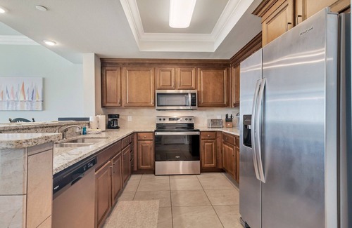 Orange Beach Condo | New Complex! Lazy River/Slide, Beachfront! 4th Floor!