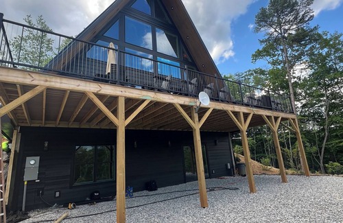 Bryson City Cabin | NEW CONSTRUCTION BRYSON CITY A-FRAME- Less than a mile to downtown Bryson City!