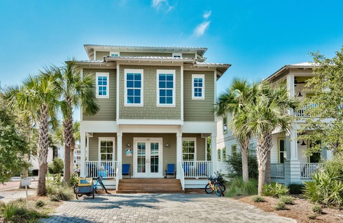 Seacrest Beach House | New construction, custom decorated, chic and spacious Seacrest home, sleeps 14