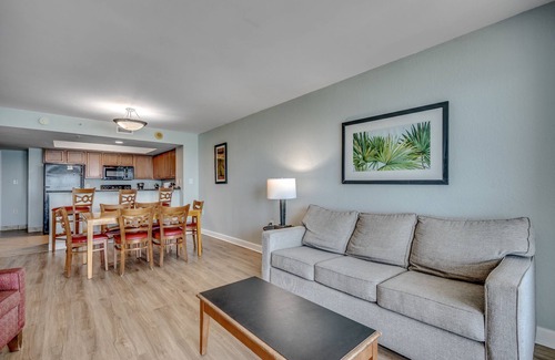 Downtown Myrtle Beach Condo | New! Direct Oceanfront 2BR/2BA Unit - Bay View Resort by Luxury Beach Rentals