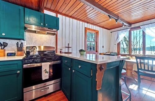 Wilmington House | New England Lakeside Chalet near Downtown Wilmington & Mt Snow VT
