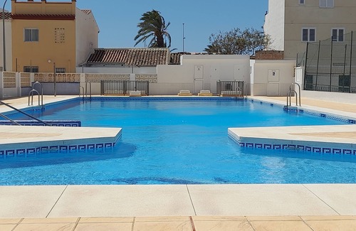 Caleta de Velez Apartment | NEW Firstline Beach, Sea View, Aircon, fast WiFi, Pool, 2 Sunny Terraces Parking