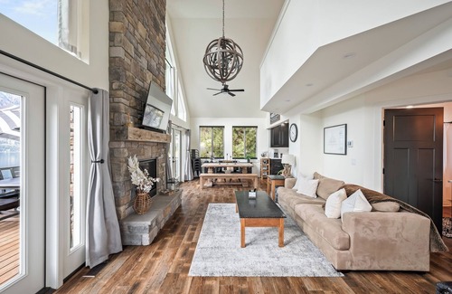 Willow Point House | NEW! Gorgeous lake home w/private pool, hot tub, lake access with dock & views!