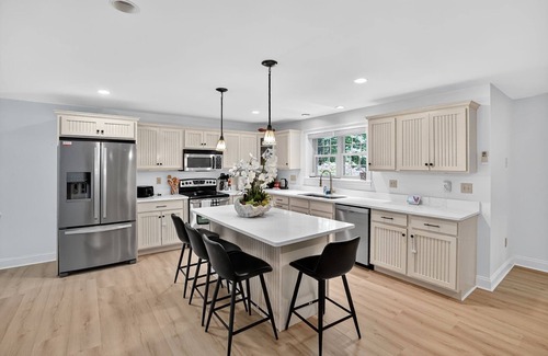 Gray House | NEW! Gray Woodland Escape | Golf, Pool & Cinema