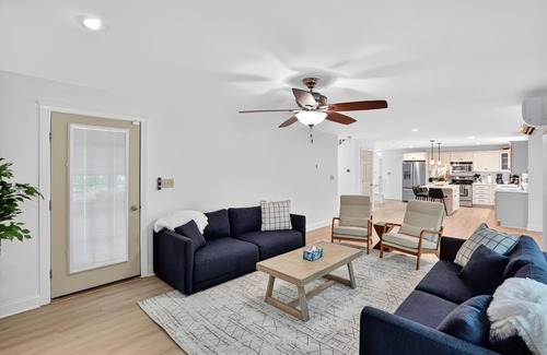 Gray House | NEW! Gray Woodland Escape | Golf, Pool & Cinema