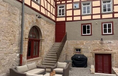 Langenburg House | New: Holiday home with outdoor seating at Langenburg Castle