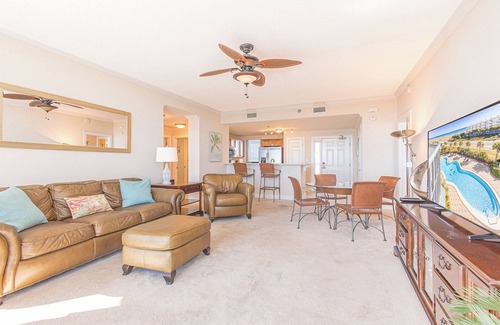 Pensacola Beach Condo | New Listing! 2B Gulf Views at Emerald Dolphin 540