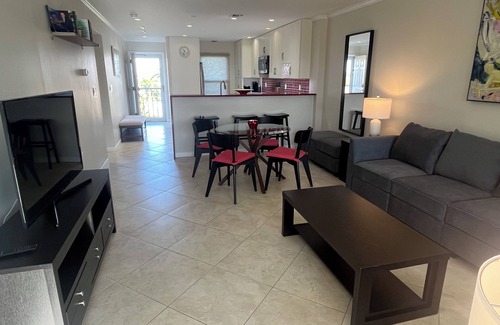 Marco Island Condo | New Listing! Across South Beach. Steps to Restaurants, Shopping, & more!