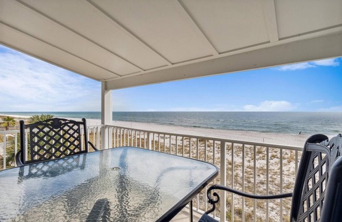 Ono Island Condo | NEW LISTING! Gulfside Villa 2A- AMAZING beachfront view NO HASSLE CHECK OUT