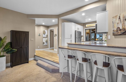 Century West Condo | New Listing! Mt. Bachelor Village Condo ~ Private Hot Tub ~ Views ~ Fireplace