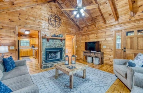 Blue Ridge Cabin | New Listing! Secluded Getaway with Private Hot Tub.