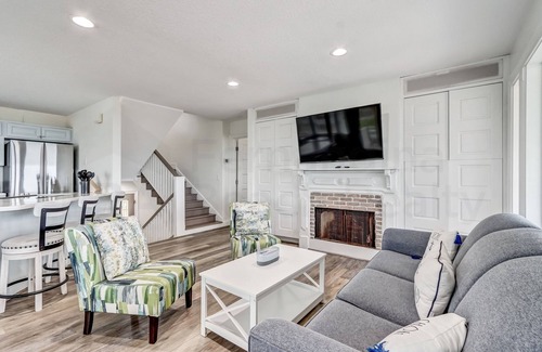 Fernandina Beach House | New Listing! Stunning Oceanfront 4-bedroom 3 bath house nestled on the quiet end of the island.
