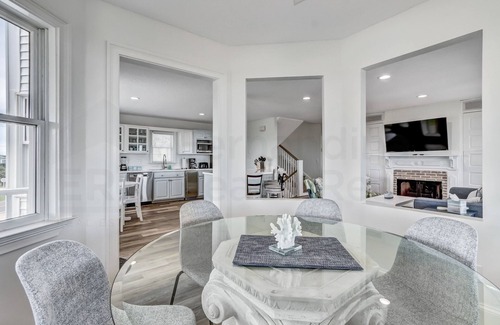 Fernandina Beach House | New Listing! Stunning Oceanfront 4-bedroom 3 bath house nestled on the quiet end of the island.