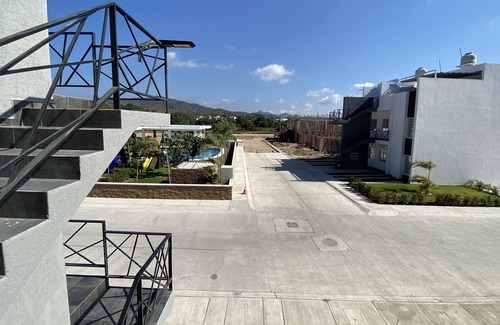 Manzanillo Condo | New Luxury Condo Roof Patio 1Bd/1Bth 24Hr Security